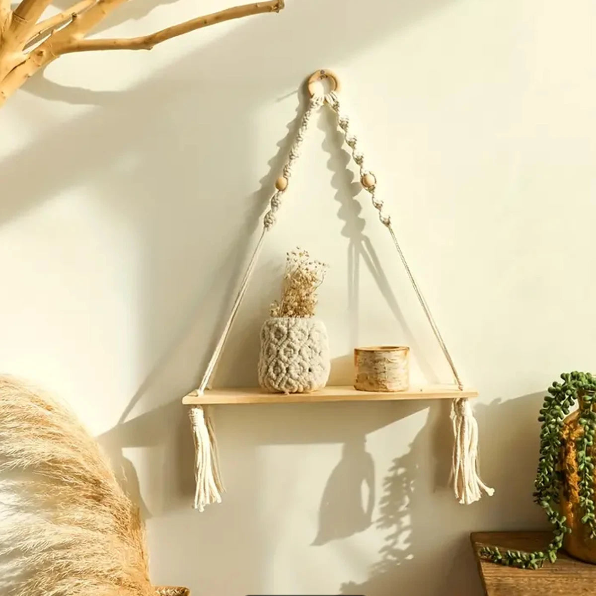 One Hook Hanging Shelf