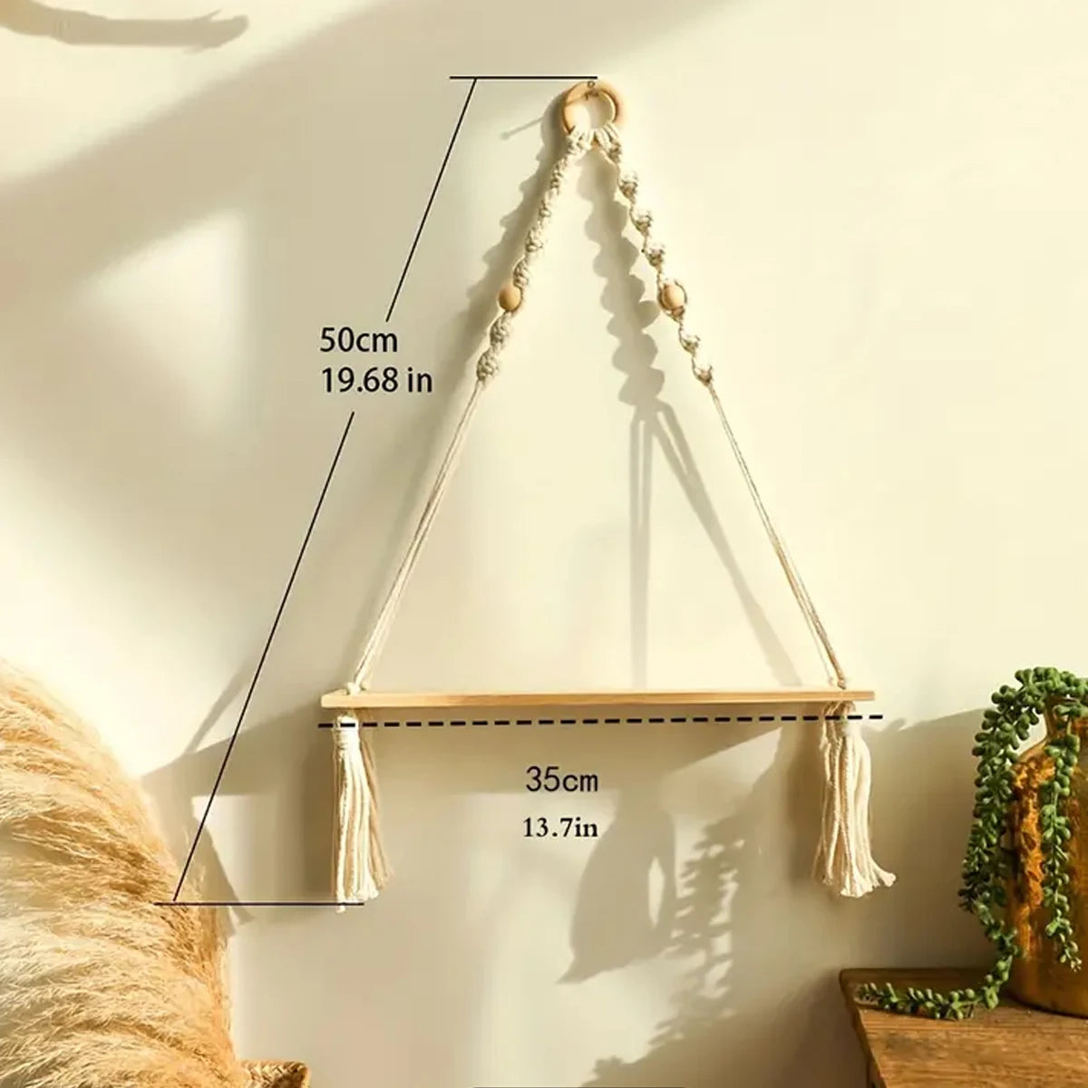 One Hook Hanging Shelf