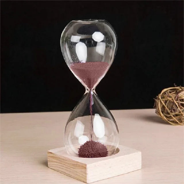 Magnetic Hourglass Exquisite Home Decoration