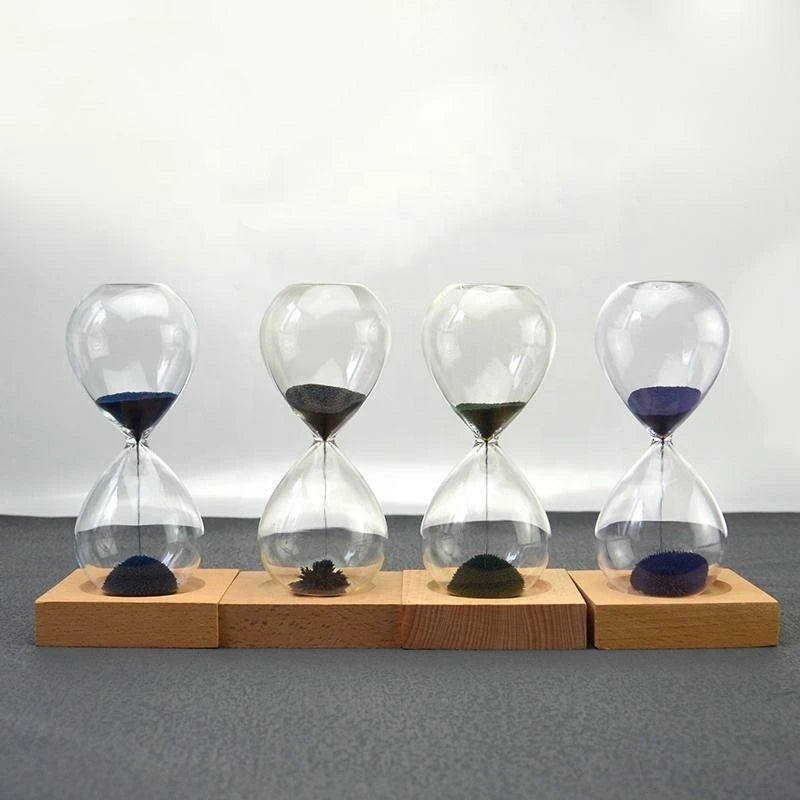 Magnetic Hourglass Exquisite Home Decoration