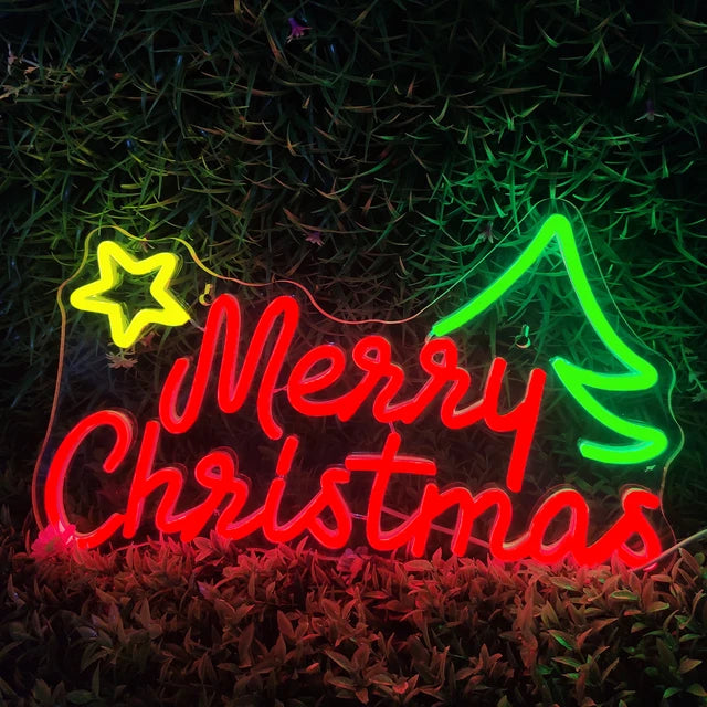 Merry Christmas Neon Signs