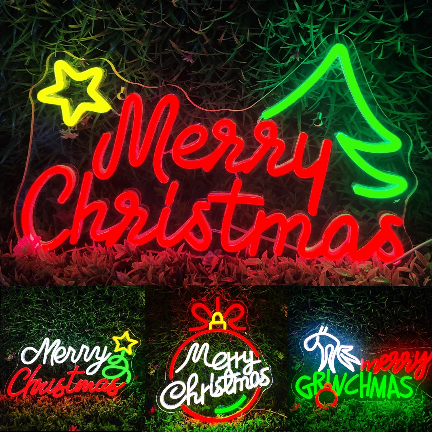 Merry Christmas Neon Signs