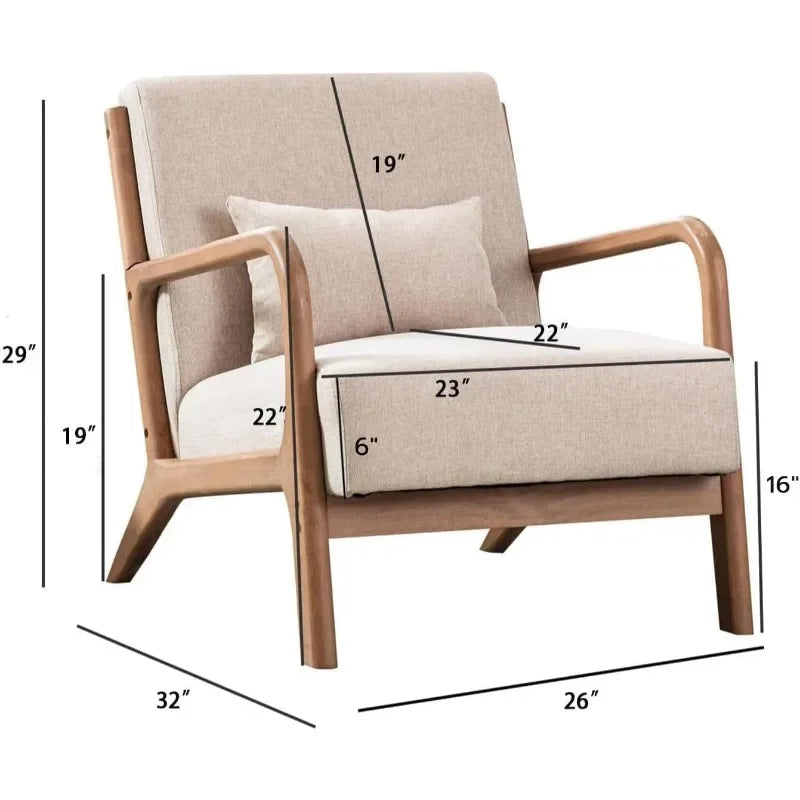 Mid Century Modern Accent Chair