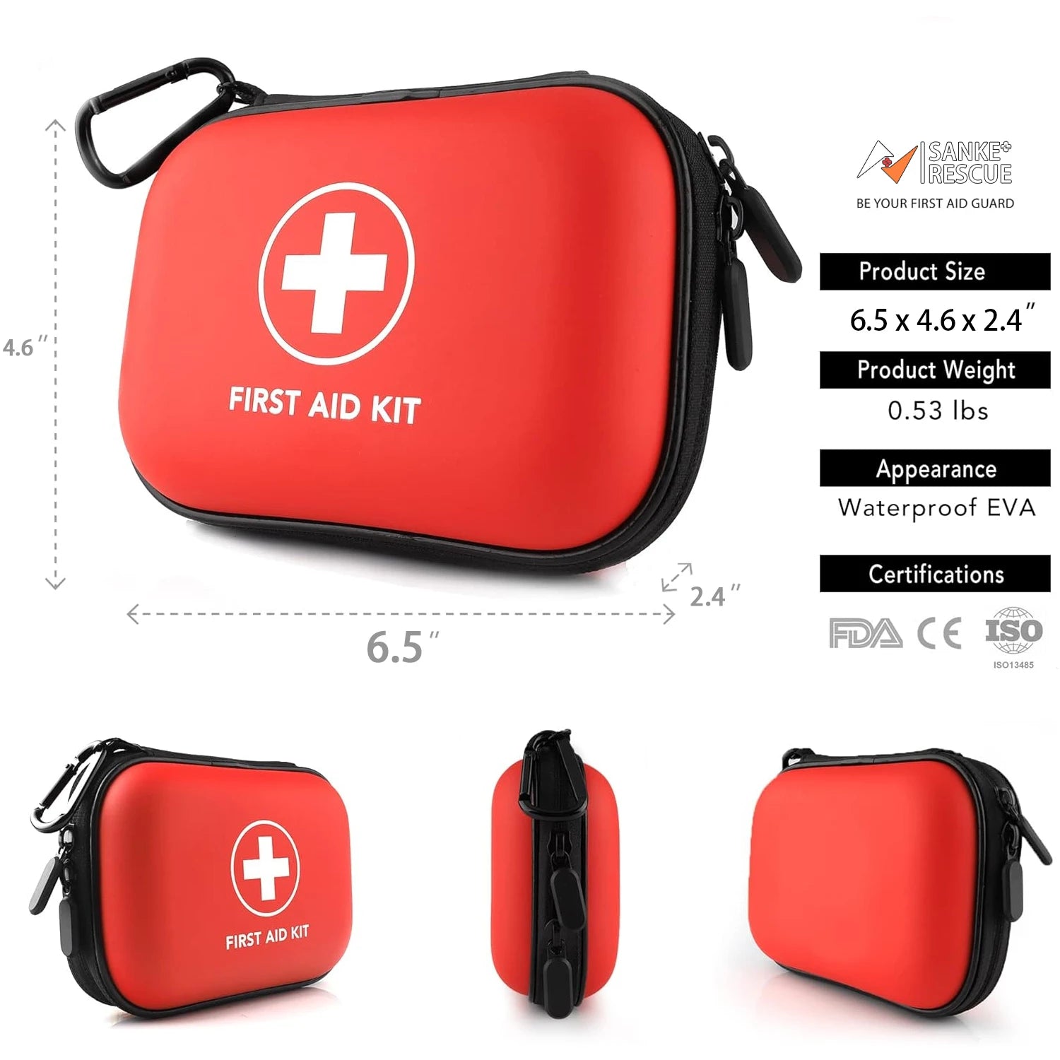 Mini First Aid Kit 104 Pieces