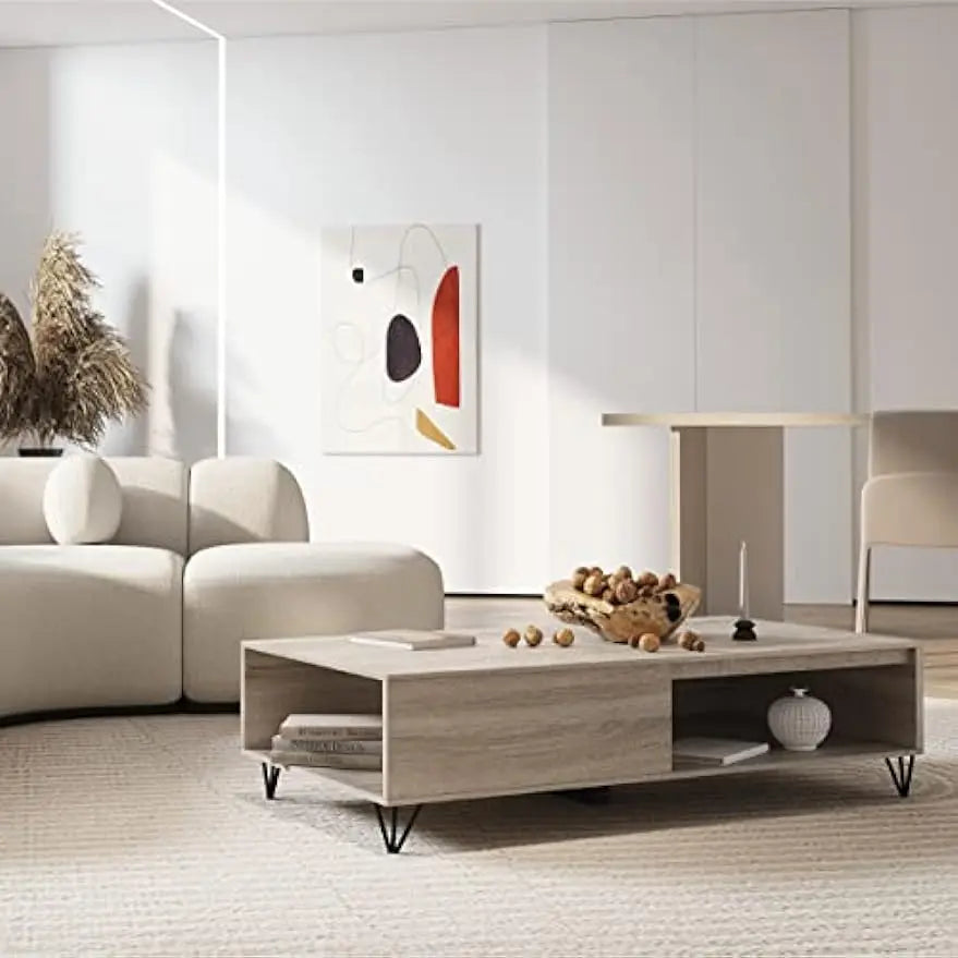 Modern Coffee Table with Storage