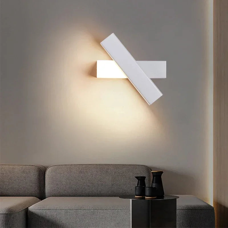 Modern LED Wall Lamp 350° Rotatable