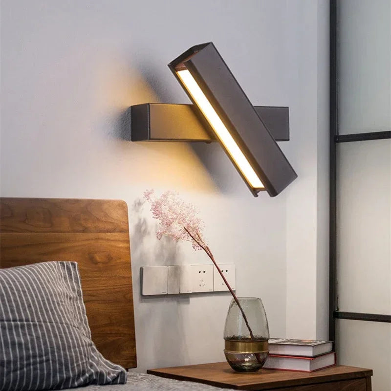 Modern LED Wall Lamp 350° Rotatable