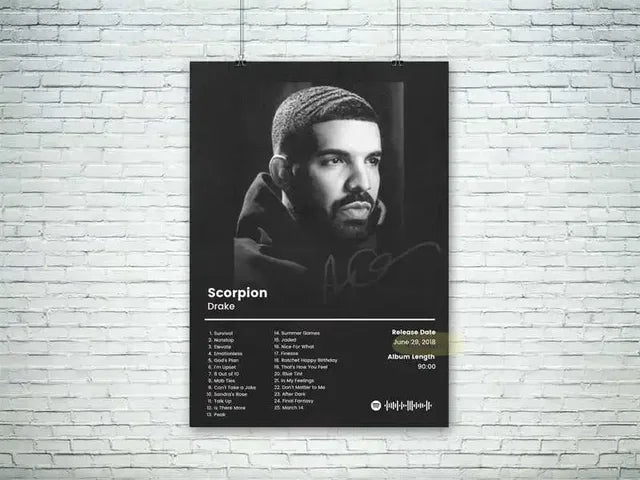 Modern Pop/ Rap Artist Wall Art