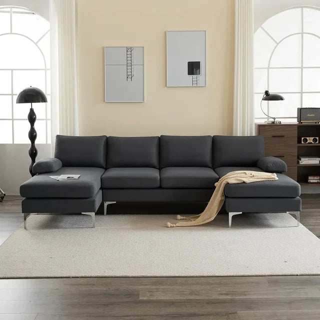 Modern U Shaped Sectional Sofa