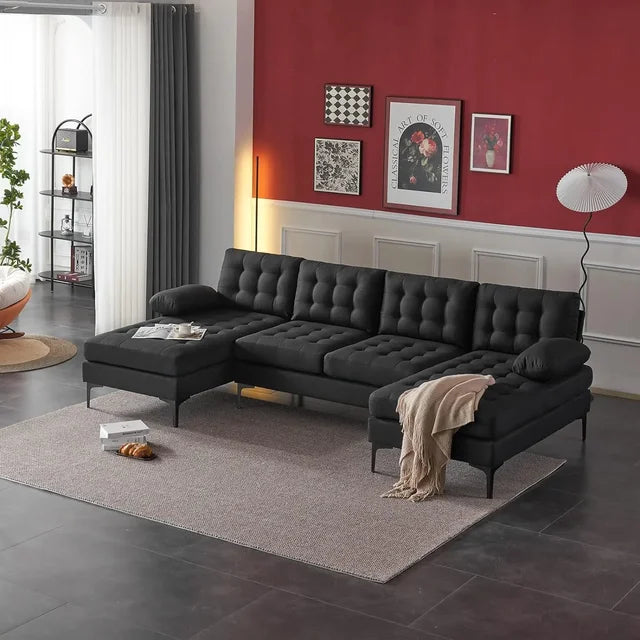 Modern U Shaped Sectional Sofa