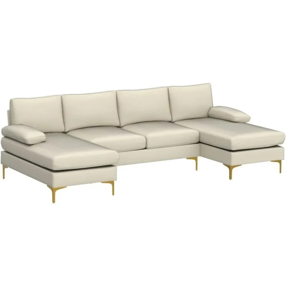 Modern U Shaped Sectional Sofa