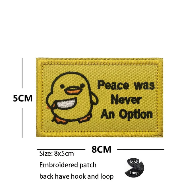 Cute Cartoon Tactical Embroidered Patches