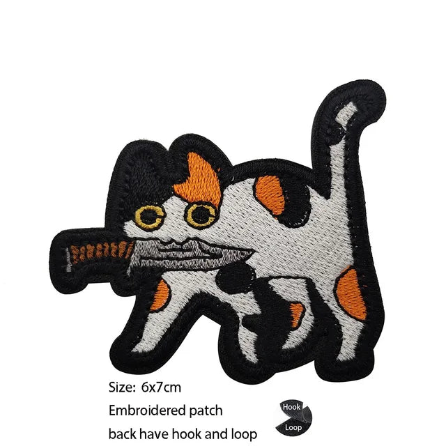 Cute Cartoon Tactical Embroidered Patches