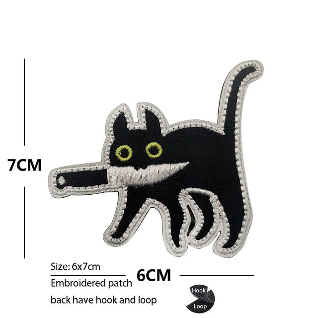 Cute Cartoon Tactical Embroidered Patches