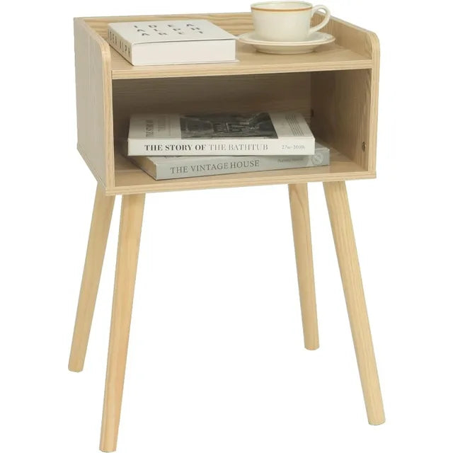 Nightstand, Modern Century Side Table