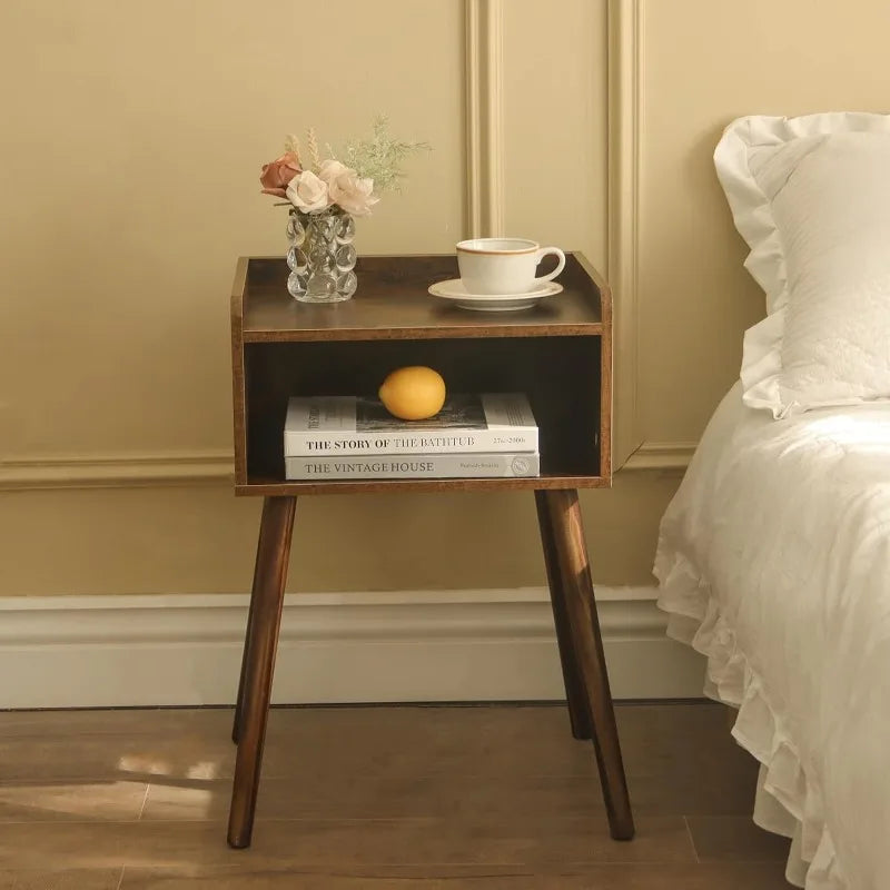 Nightstand, Modern Century Side Table