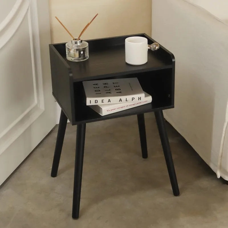 Nightstand, Modern Century Side Table