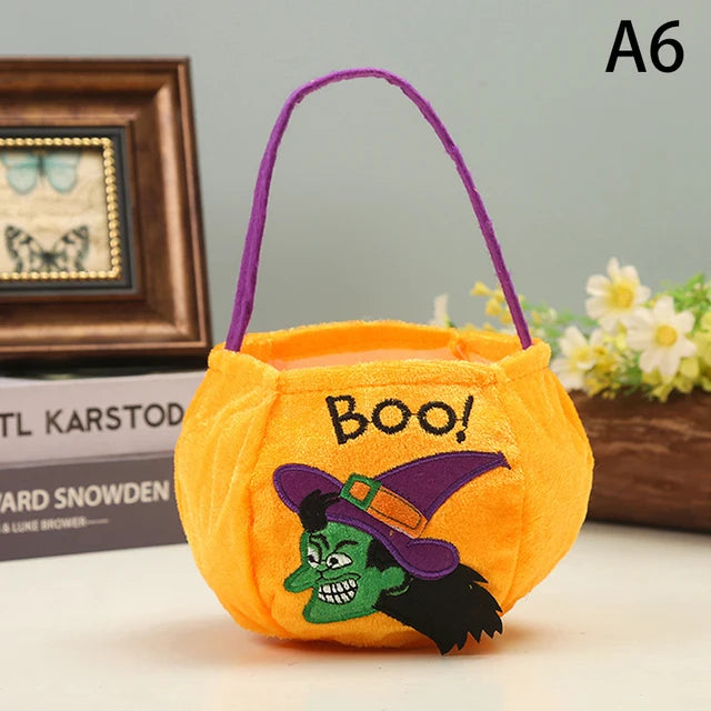 Halloween Pumpkin Candy Bags