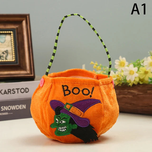 Halloween Pumpkin Candy Bags