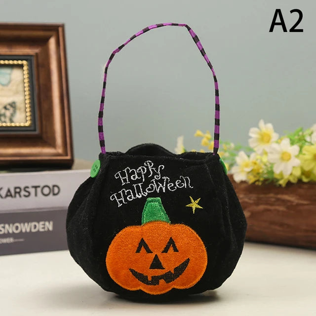 Halloween Pumpkin Candy Bags