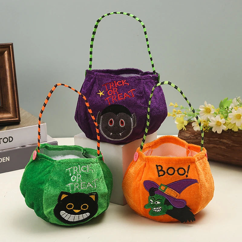 Halloween Pumpkin Candy Bags