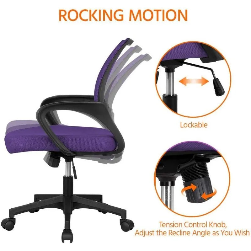 Ergonomic Mesh Chair w/Lumbar Support