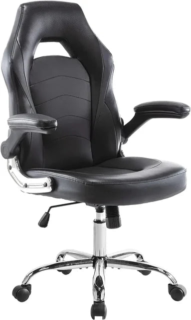 Racing Style Bonded Leather Office Chair