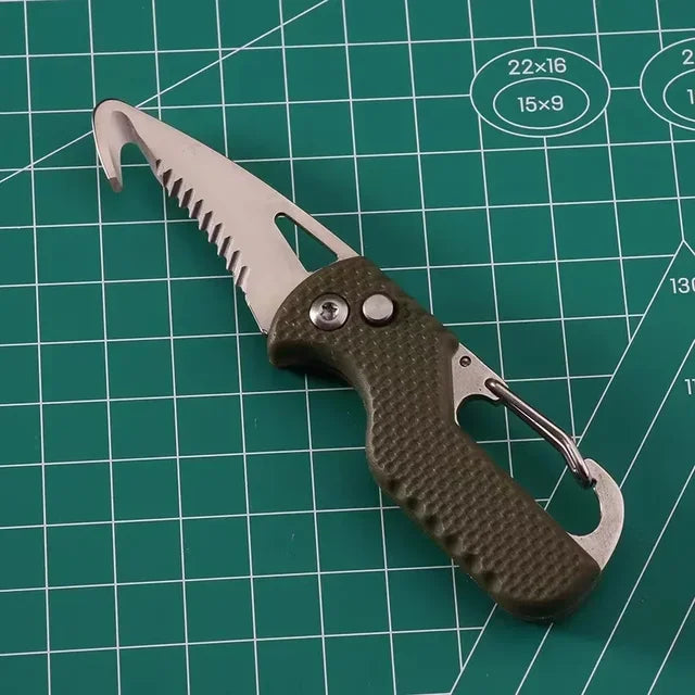 Outdoor Serrated Hook Knife