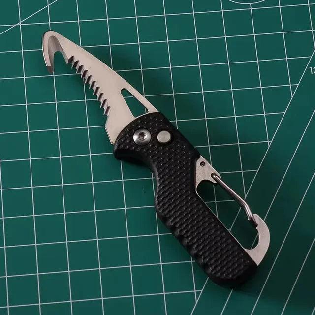 Outdoor Serrated Hook Knife