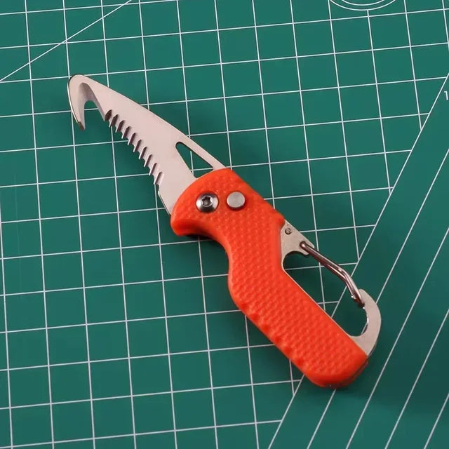 Outdoor Serrated Hook Knife