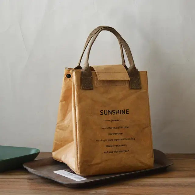 Paper Lunch Bag Style Lunch bag