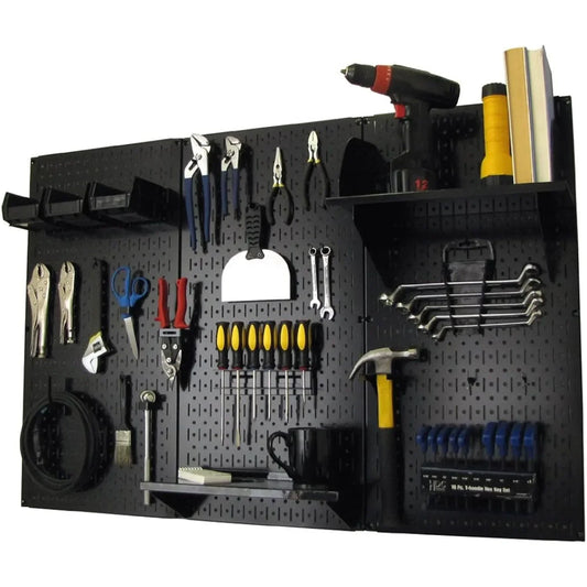 Pegboard Organizer Wall