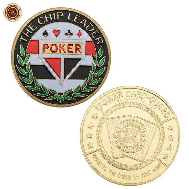 Protector Poker Cards Metal Souvenir Chips