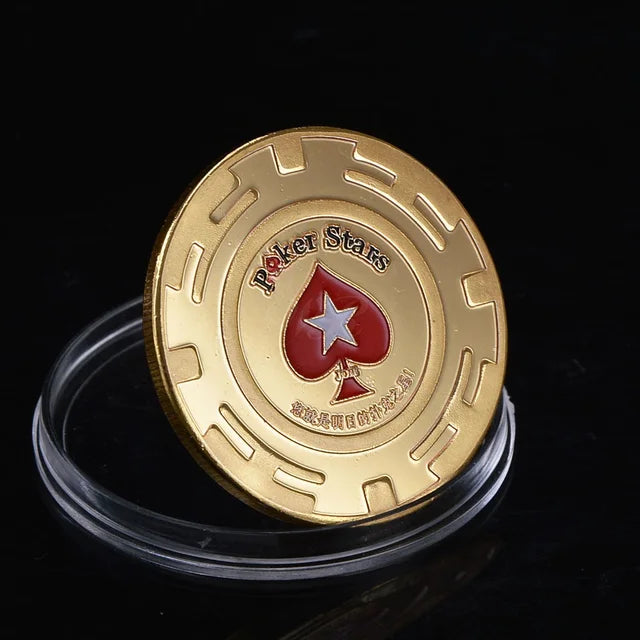 Protector Poker Cards Metal Souvenir Chips