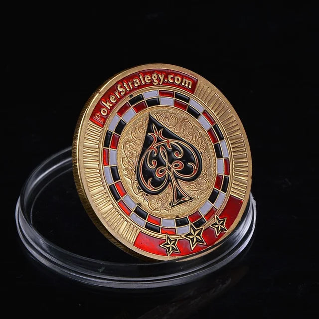 Protector Poker Cards Metal Souvenir Chips