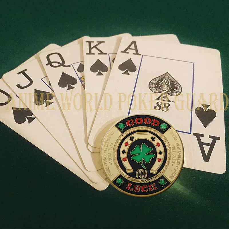 Protector Poker Cards Metal Souvenir Chips