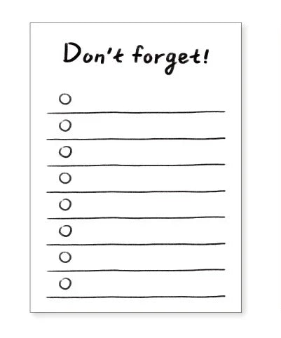 Office Memo Notepad