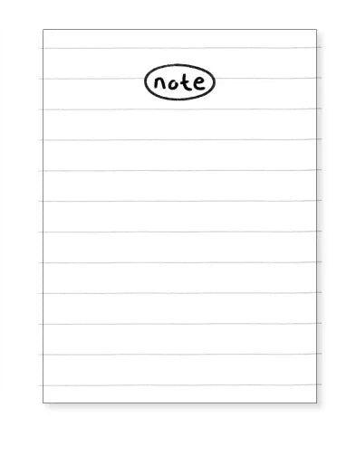 Office Memo Notepad