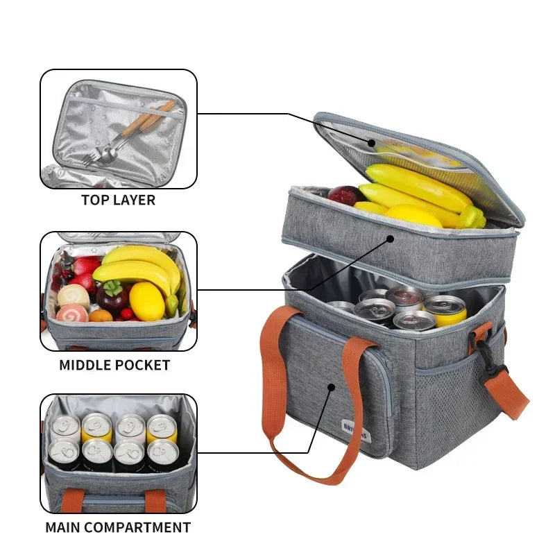 Durable Office Lunch Bag