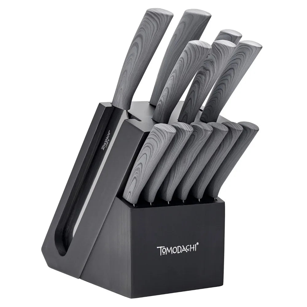 Raintree Ash - 13 Piece Chef Knives & Block Set