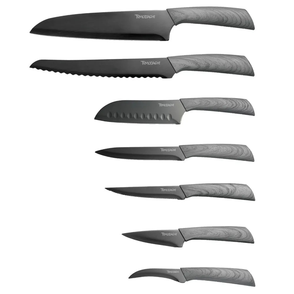 Raintree Ash - 13 Piece Chef Knives & Block Set