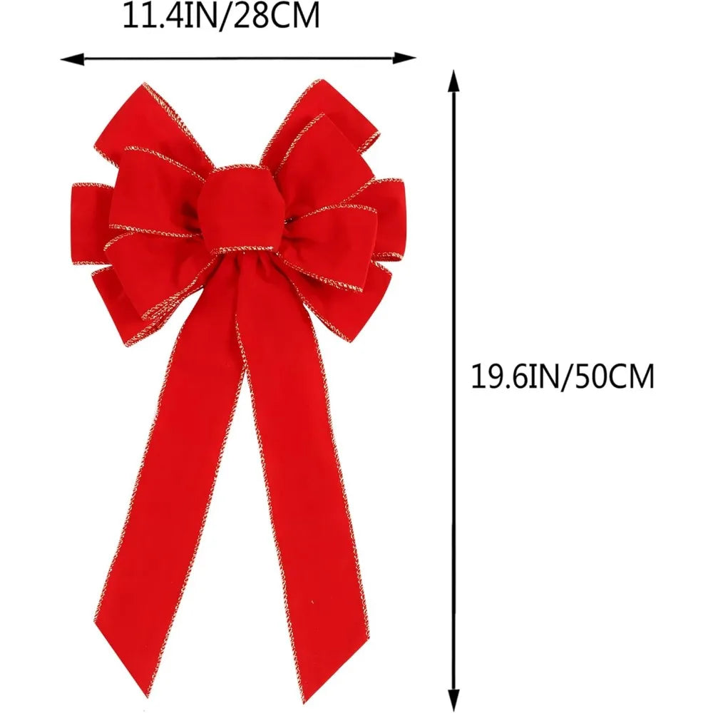 Red Christmas Bows