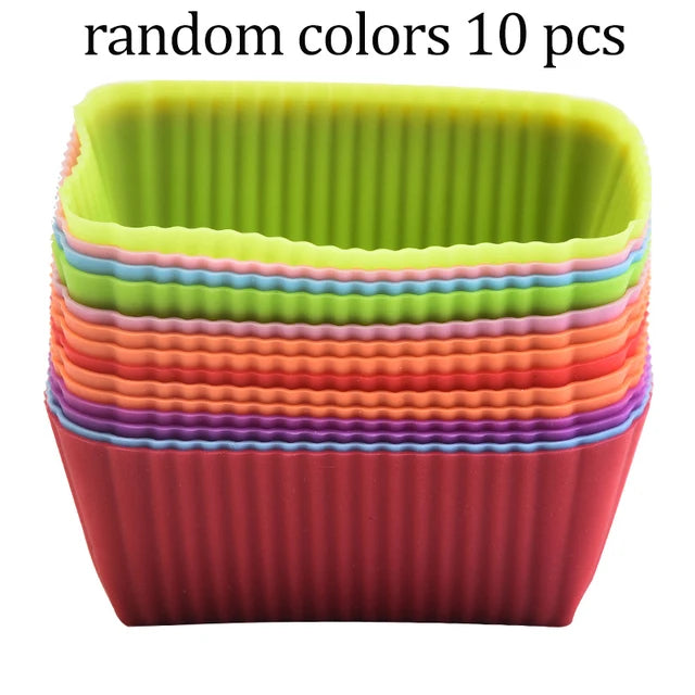 Reusable Silicone Cupcake Baking Cups