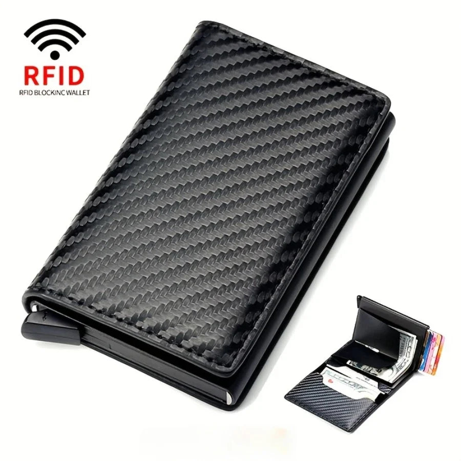 Slim Smart Wallet Aluminum Men's Wallet