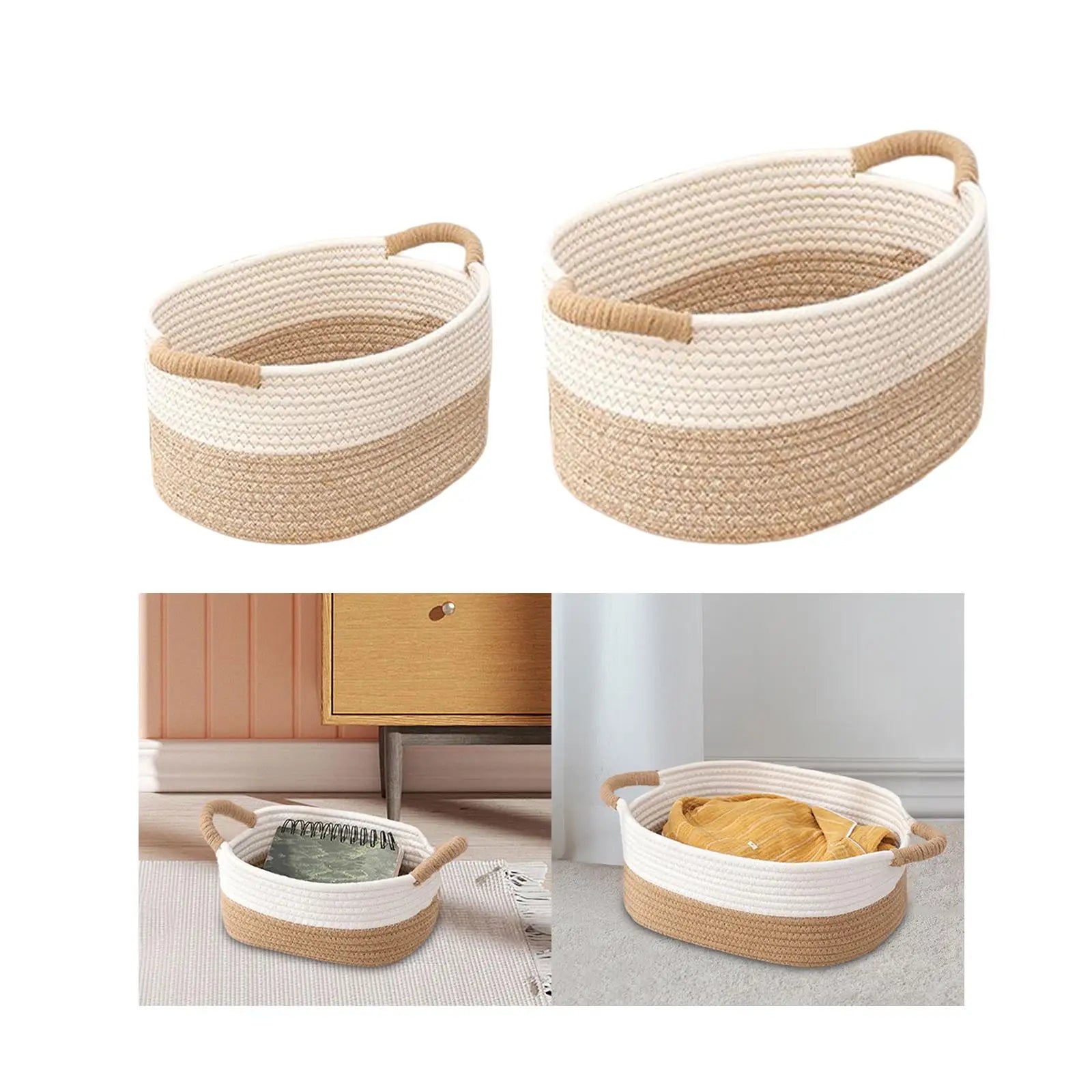 Rope Woven Baskets