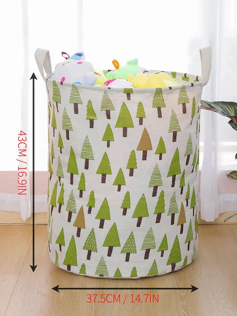 Round Dirty Clothes Basket