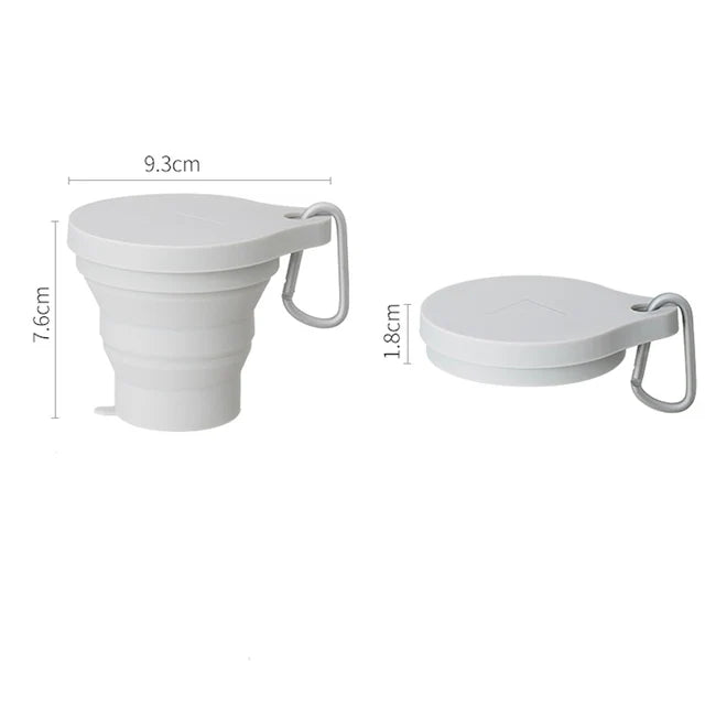 150ML Mini Retractable Silicone Cup