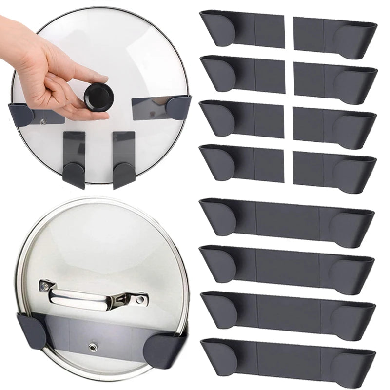 Self-Adhesive Pot Lid Organizer