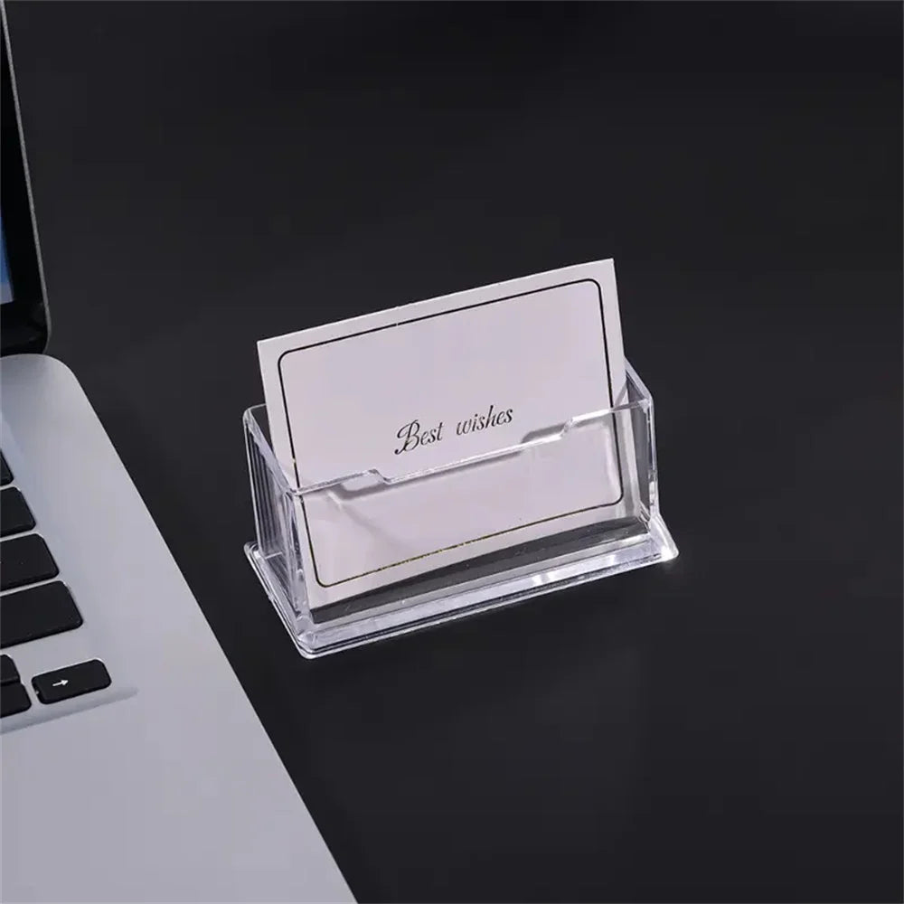 Transparent Desktop 650 Business Card Display