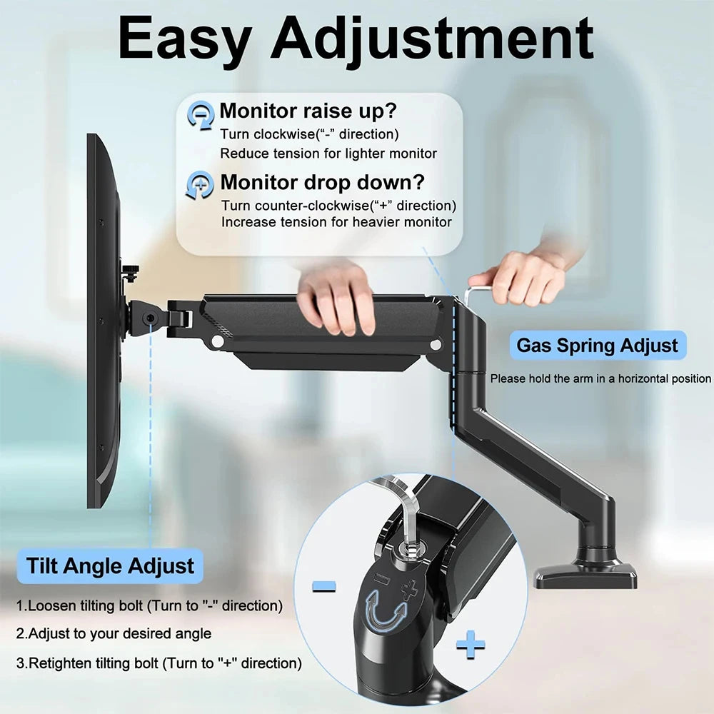 Single Monitor Bracket Stand